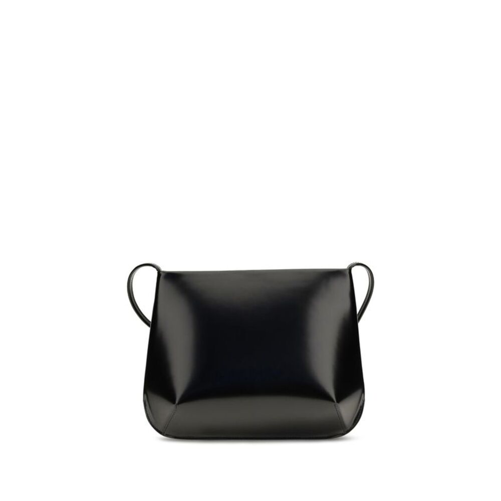 Fane Women Loge Brushed Leather Crossbody Bag